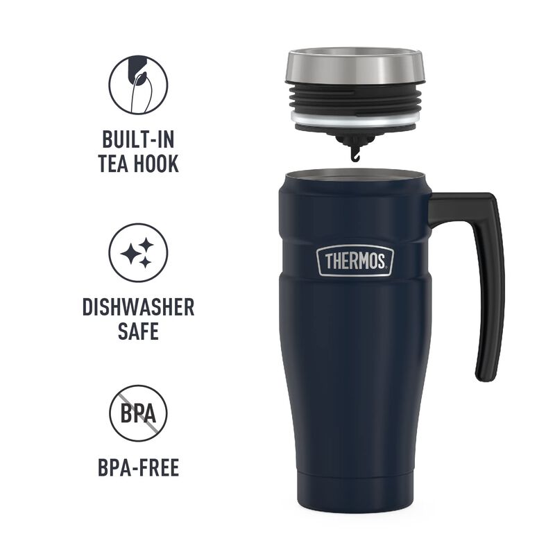 Taza De Viaje Thermos Stainless King Con Aislam... image number null