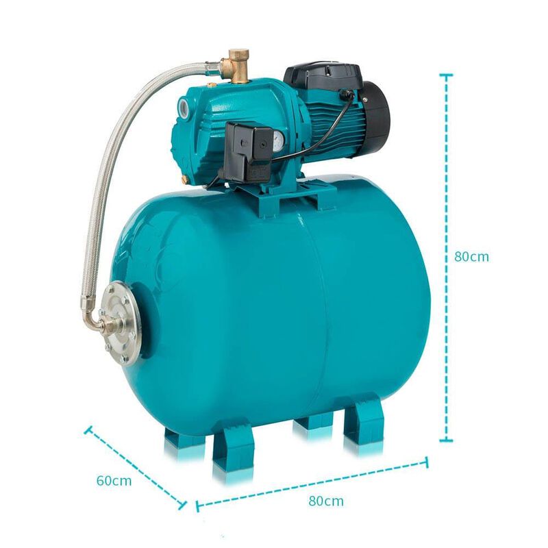 Hidroneum&aacute;tico Bomba Jet 1 HP Tanque 100 Litros image number null