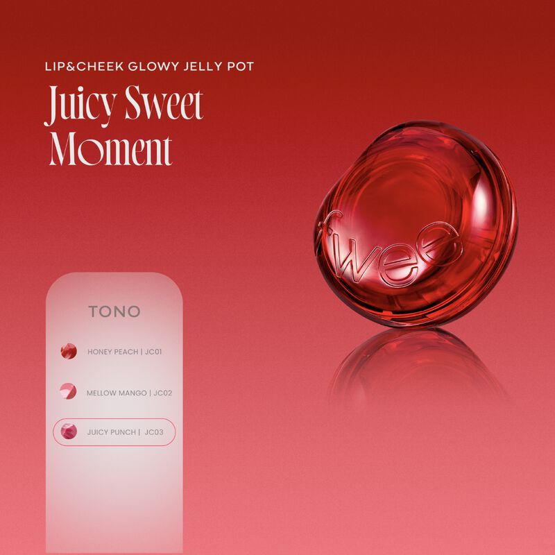 Fwee Lip & Cheek Glowy Jelly Pot Jc03 Juicy Pun... image number null