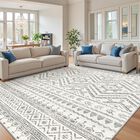 Alfombra Miukiki 305x244 Cm Lavable Antideslizante Gris