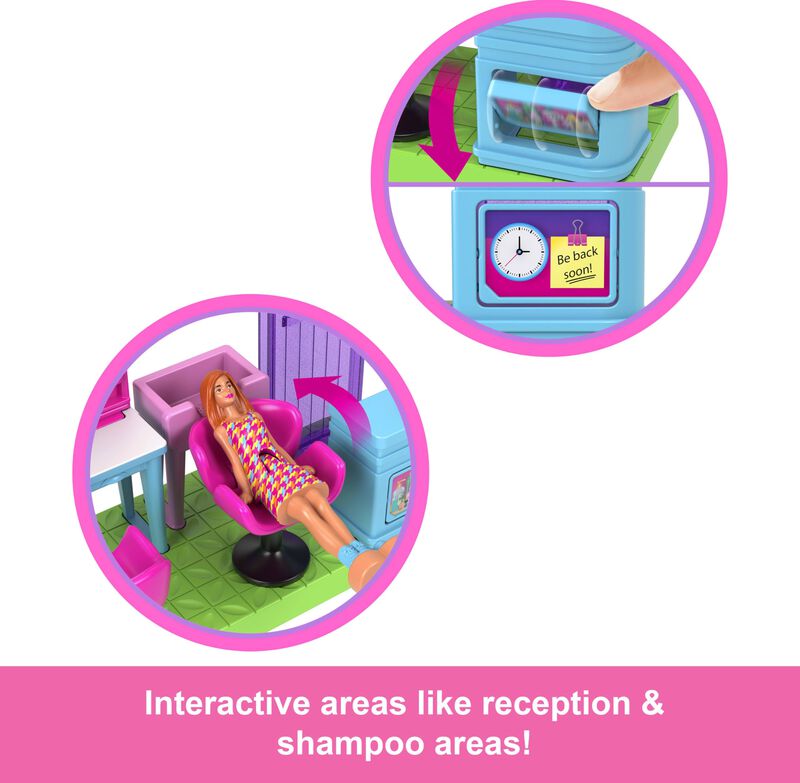Peluquer&iacute;a Playset Barbie Mini Barbieland Con M... image number null