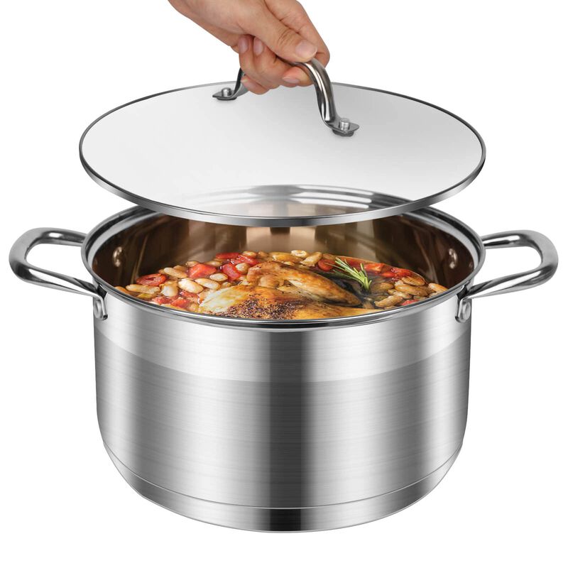 Olla de Caldo Leugwakn 9.5L Acero Inoxidable co... image number null