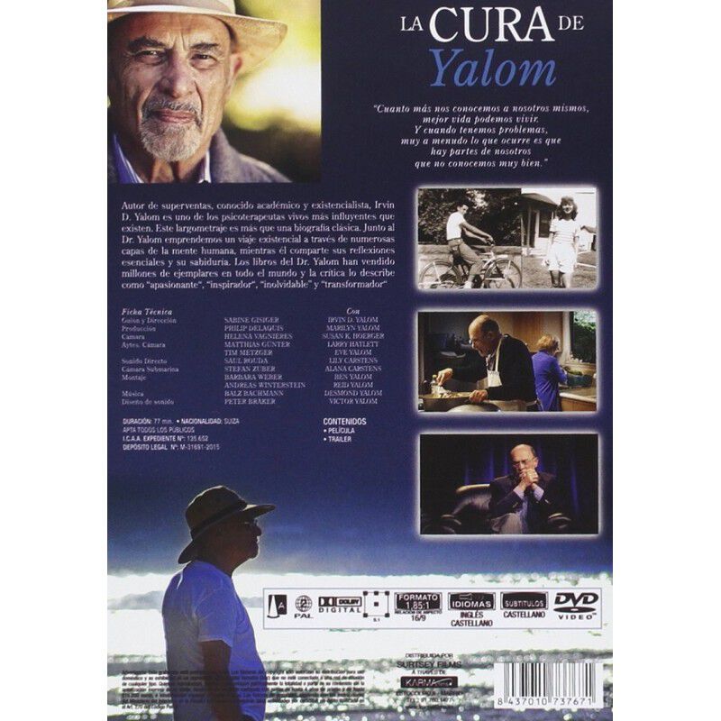 La Cura De Yalom [dvd] (2014) La Cura De Yalom image number null