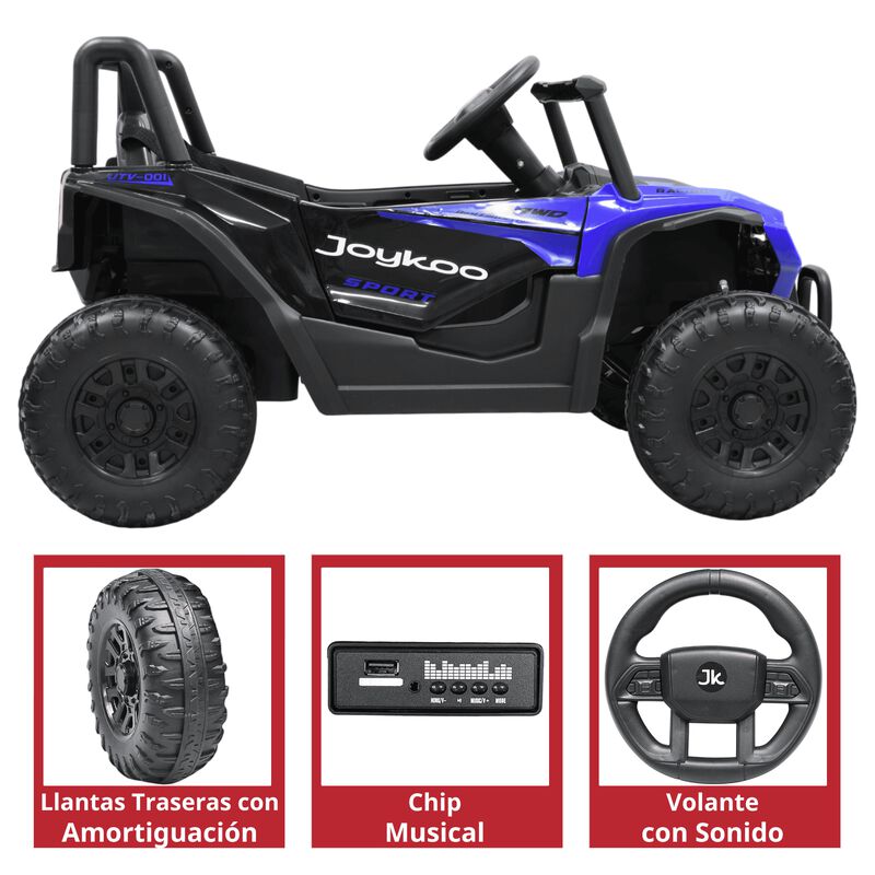 Montable Electrico para Ni&ntilde;os UVT-001 Luz y Son... image number null