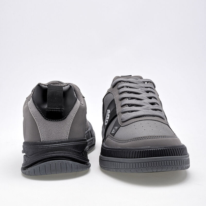 Clasben Tenis urbano para hombre gris negro image number null