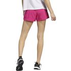 Pantalones Cortos Tejidos de 3 Rayas, Adidas Pacer - para Mujer, Magenta/Blanco, Talla Grande