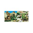 Respaldo Doble Para Acuario Vista Troncos/rocoso 60 Cm