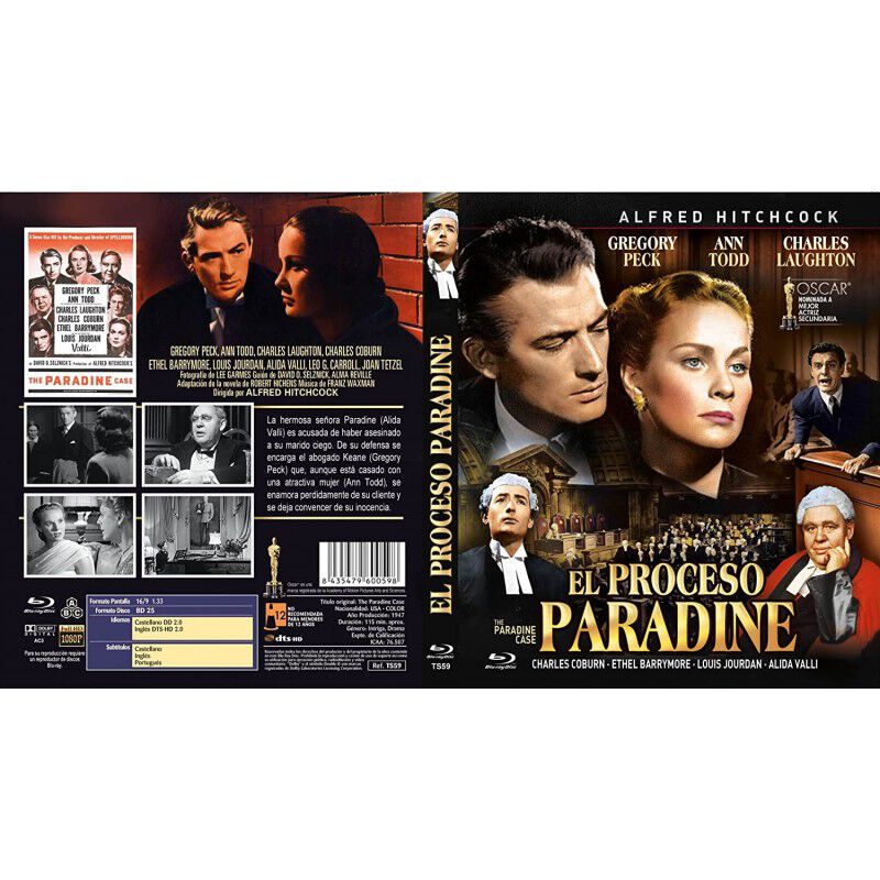 El Proceso Paradine [blu-ray] image number null