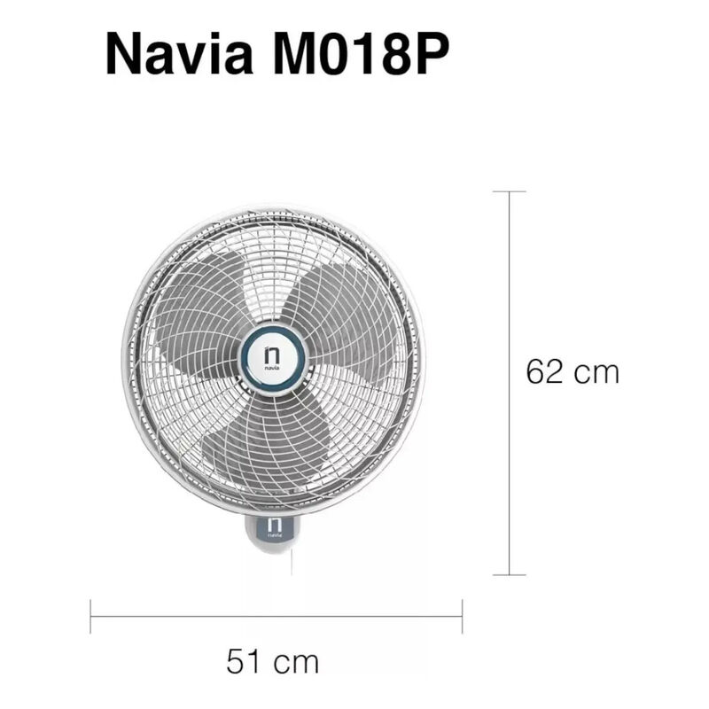 Ventilador De Pared 18 Pulgadas Navia M018p 3 V... image number null