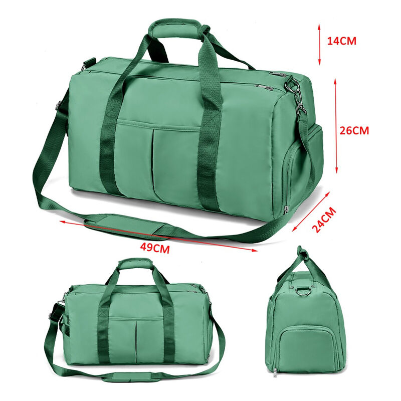 Maleta Deportiva Verde Agua Impermeable Grande image number null