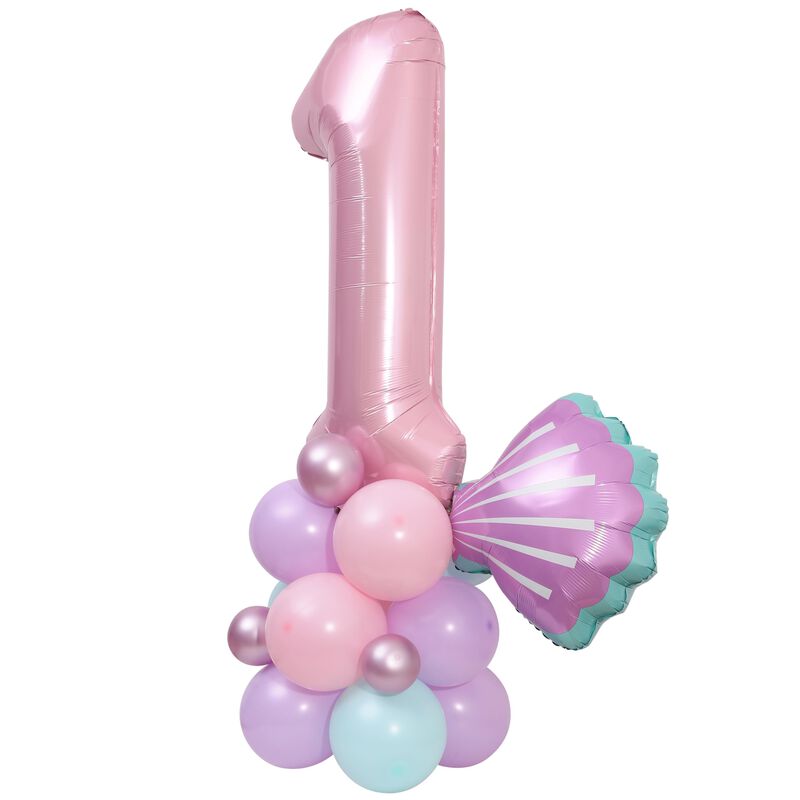 Set De Globos Epseed Sirena Para Primer Cumplea... image number null
