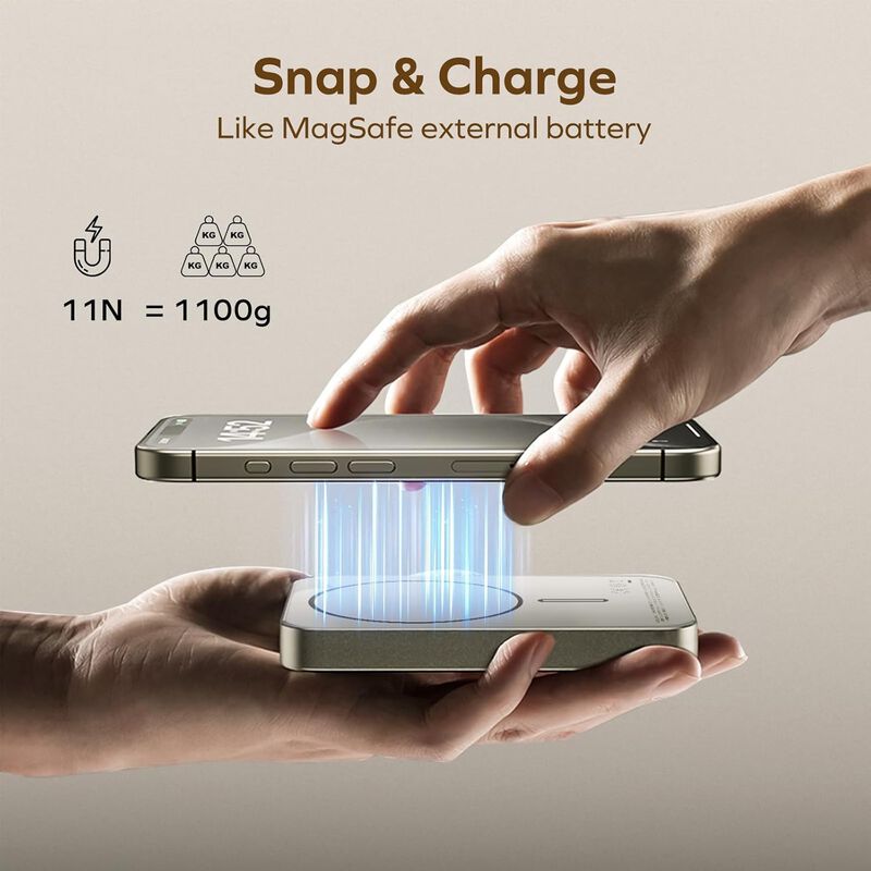 Banco De Energ&iacute;a Magn&eacute;tico Momax De 10000 Mah Y... image number null