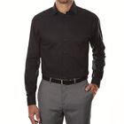 Camisa De Vestir Kenneth Cole Unlisted De Corte Regular Para Hombre, Negra, Cuello 17-17,5, Mangas 32-33