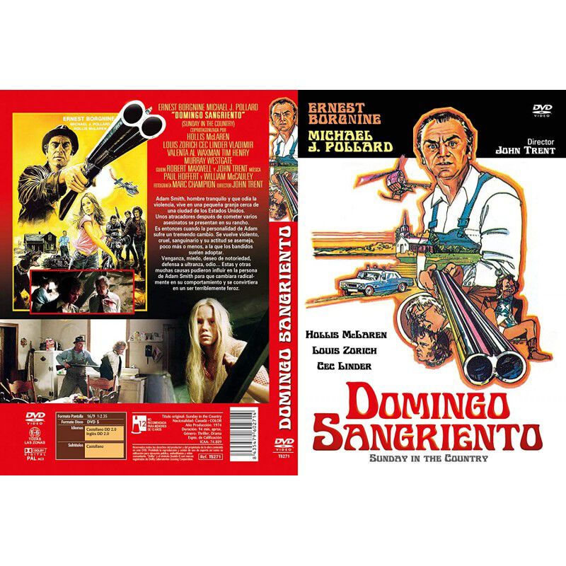 Domingo Sangriento Dvd 1974 Vengeance Is Mine (... image number null