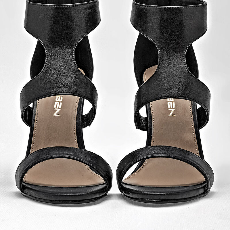 Clasben zapatilla abierta para mujer negro cod ... image number null