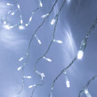 Serie cascada luz blanca 300 LED 8 funciones 6M