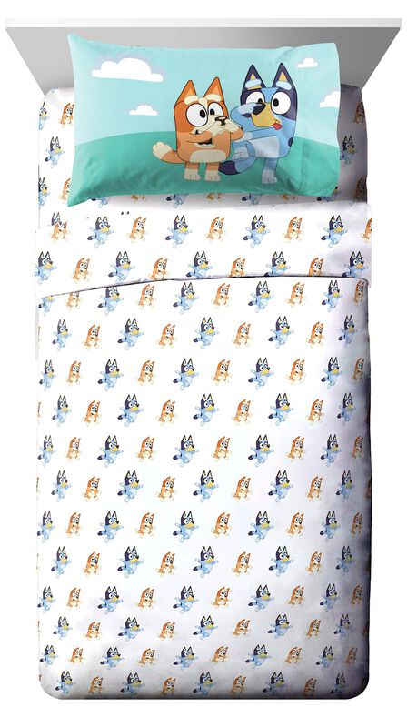 Juego De S&aacute;banas Jay Franco Twin Bluey De 3 Pie... image number null
