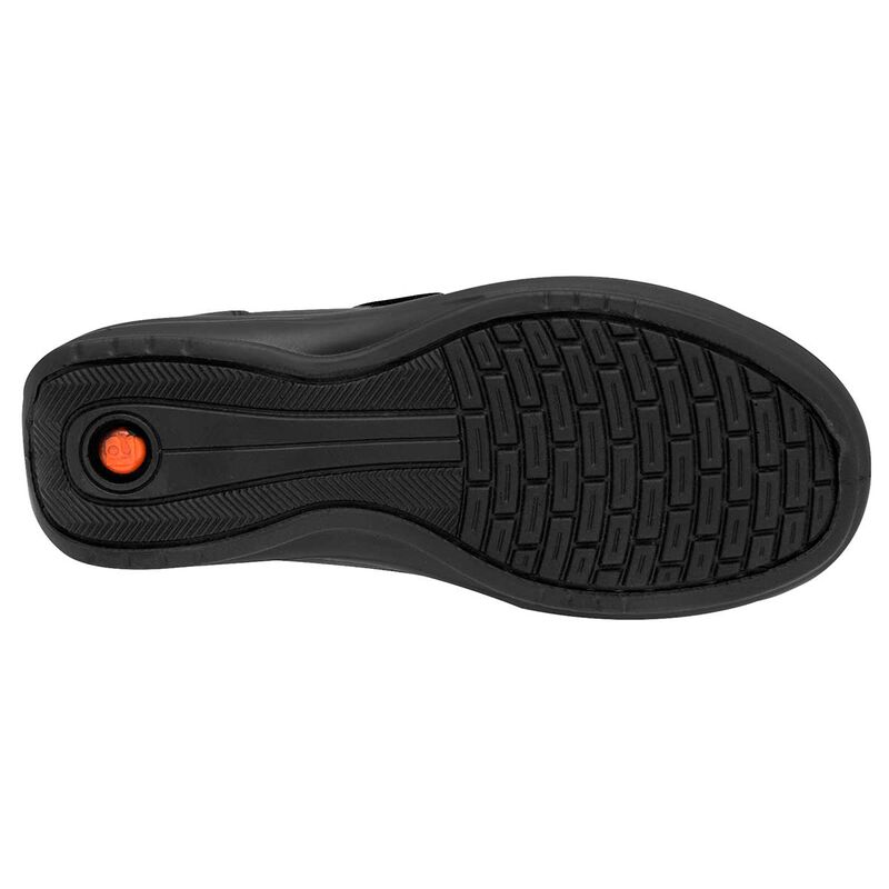 Audaz Zapato Escolar En Piel Para Ni&ntilde;o Negro Co... image number null