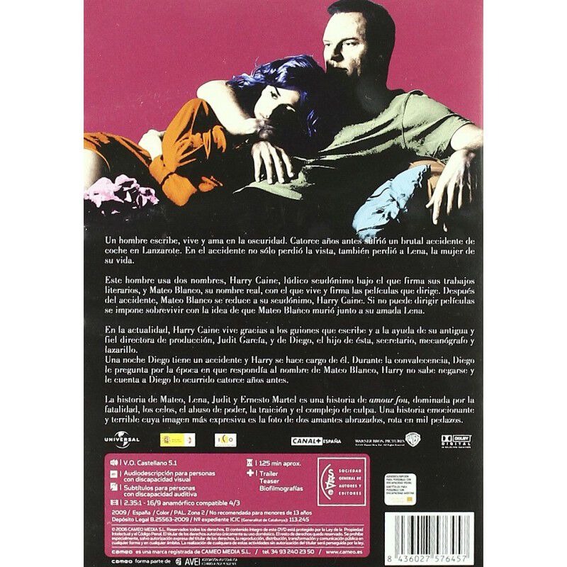 LOS ABRAZOS ROTOS (DVD) image number null