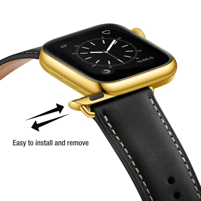 Correa de Cuero SUNFWR para Apple Watch image number null