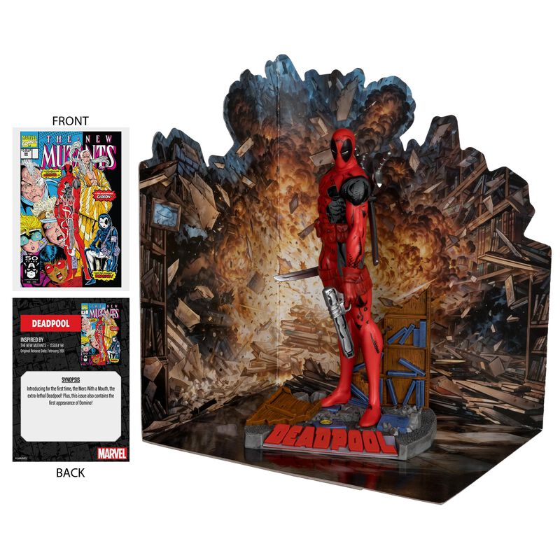 Figura De Acci&oacute;n Mcfarlane Toys Marvel Deadpool... image number null