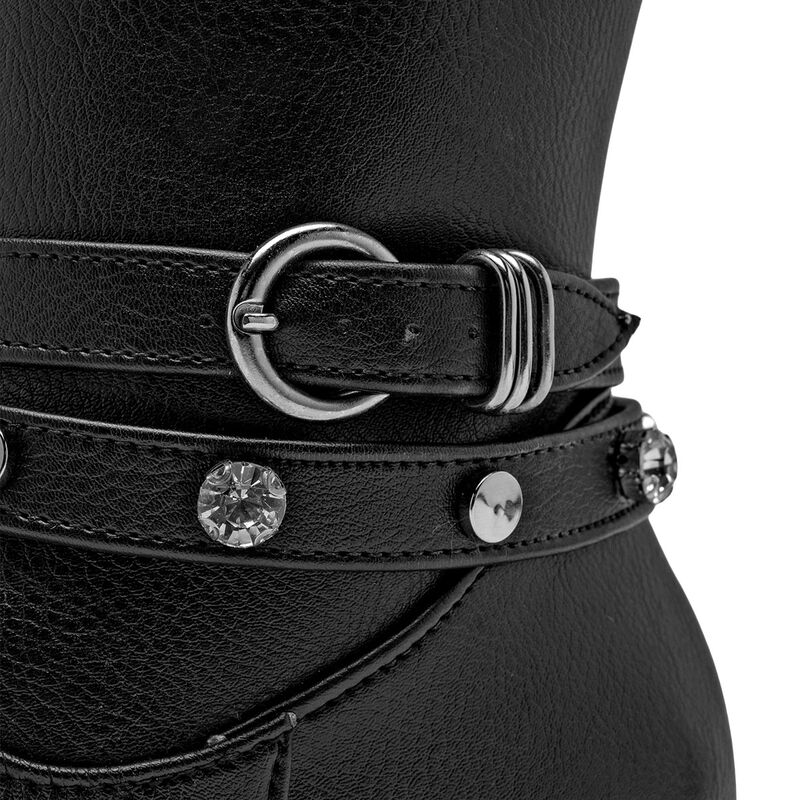 Ivannep Bota Negra Para Mujer 147924ce image number null