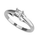 Anillo de Compromiso en Oro de 14K con Circonia - Amore Mio!