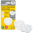 Protectores De Pezones Contact Nipple Shields Medela Small De 16 Mm Para Amamantar