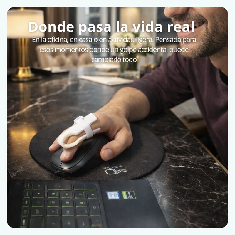 Ferula Blanca Ajustable Fg-005 Dise&ntilde;o Ergon&oacute;mic... image number null