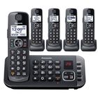 Sistema Telef&oacute;nico Inal&aacute;mbrico Panasonic Kx-tge645m Con 5 Auriculares