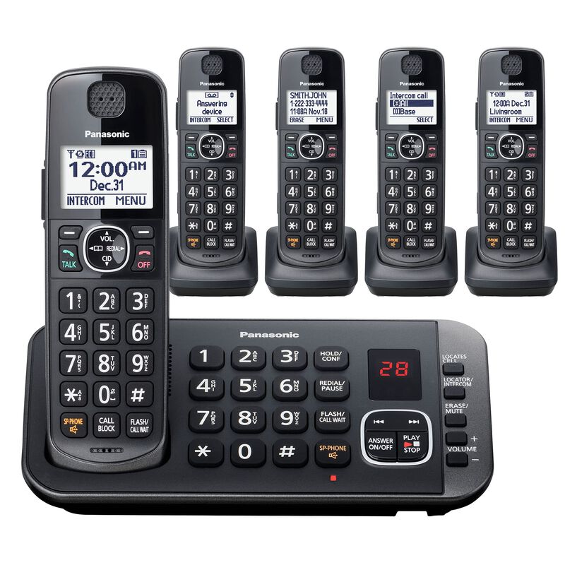 Sistema Telef&oacute;nico Inal&aacute;mbrico Panasonic Kx-tge... image number null