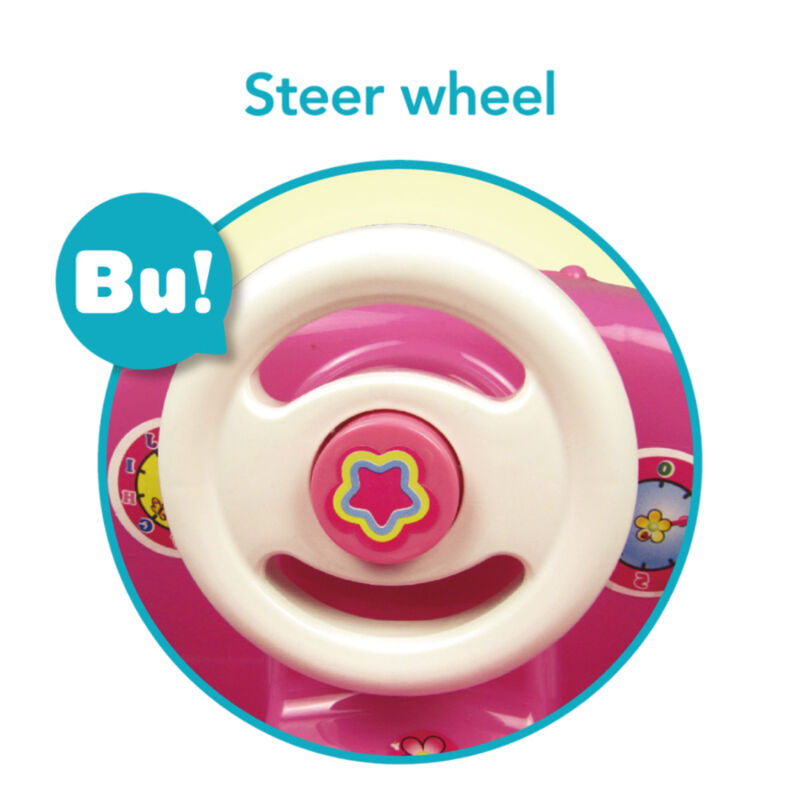 Carrito Movil Rosa 5205 image number null