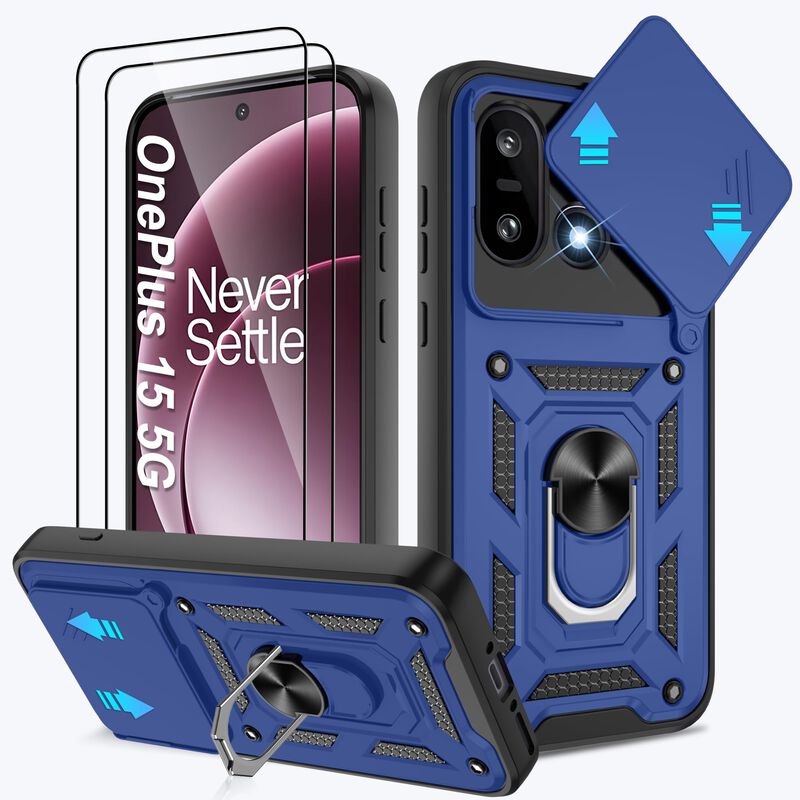 Funda ATUMP para OnePlus 15 Azul con Soporte In... image number null