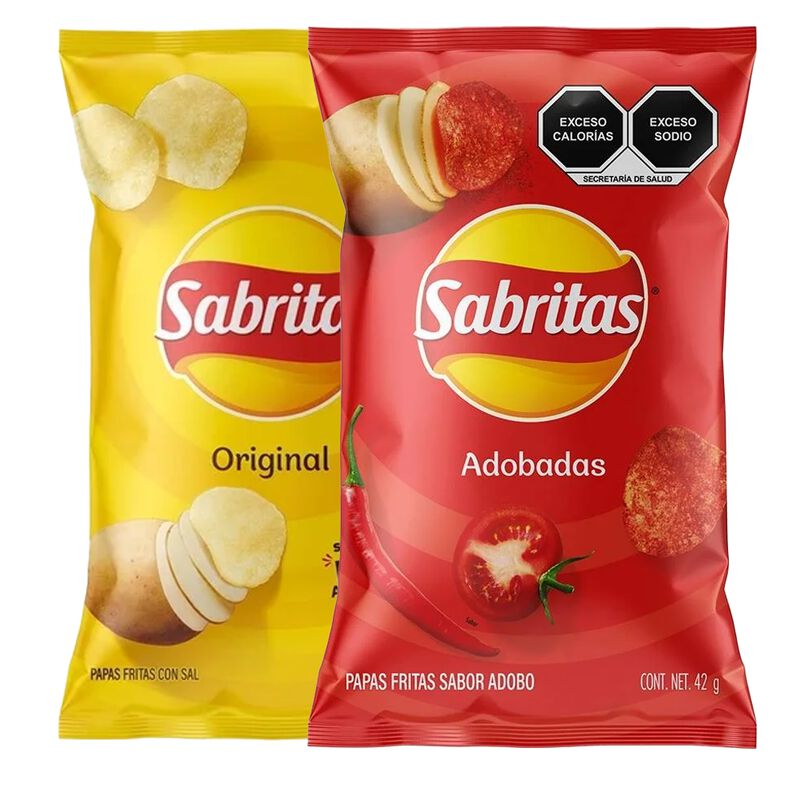 Sabritas Sal Chico 42 G + Sabritas Adobadas Chi... image number null