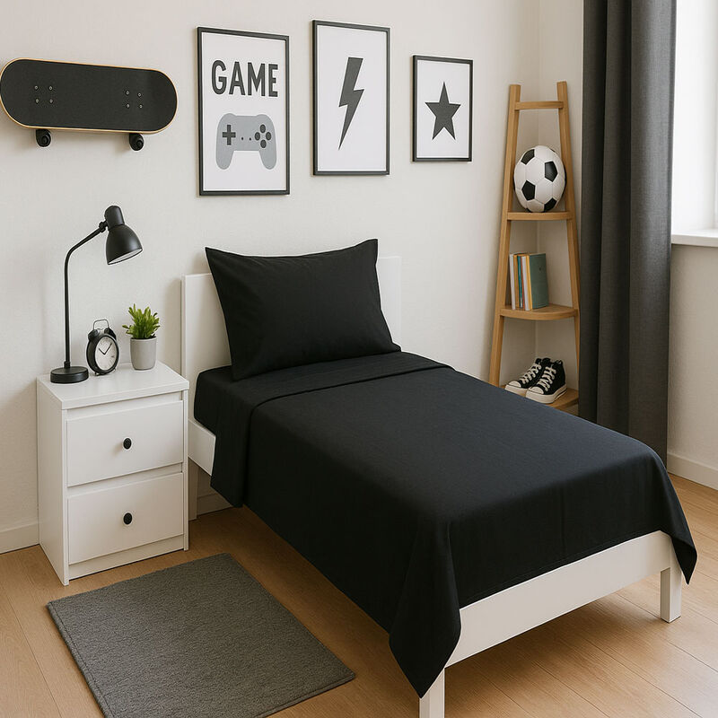 Juego de S&aacute;banas Microfibra Suaves y Duraderas ... image number null