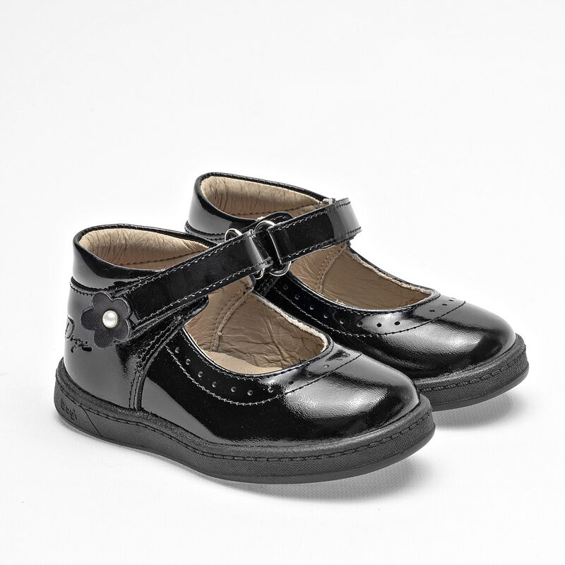 Dogi Zapatitos para beb&eacute; ni&ntilde;a. Negro charol image number null
