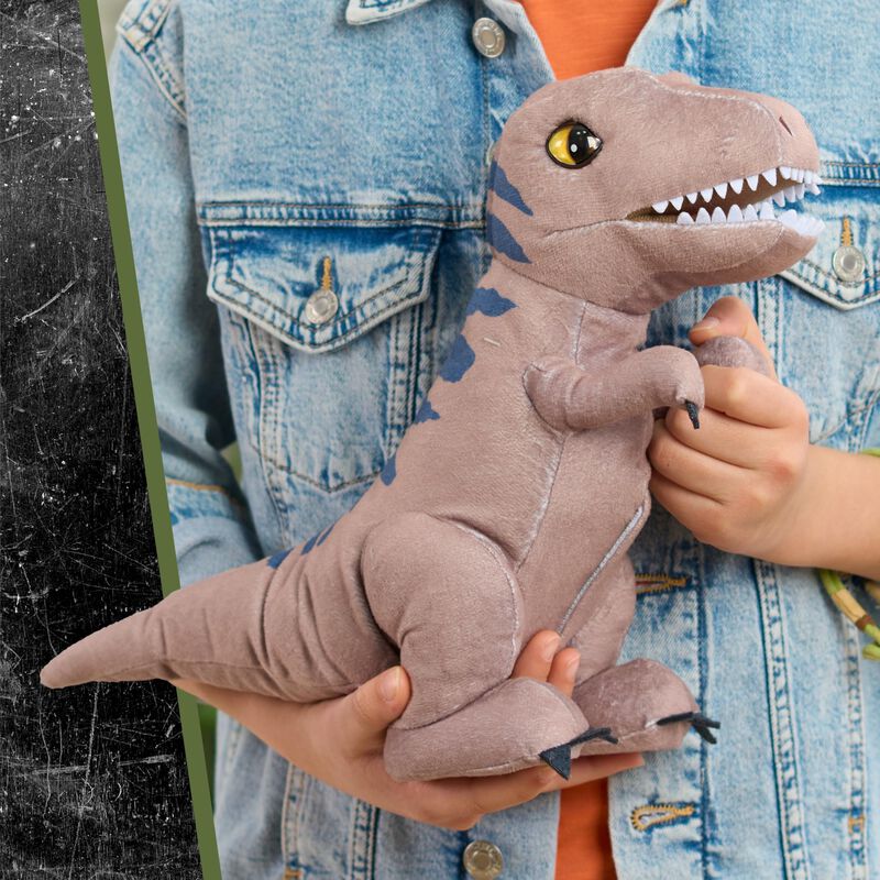 Jurassic World Peluche De Dinosaurio T-rex Rugi... image number null