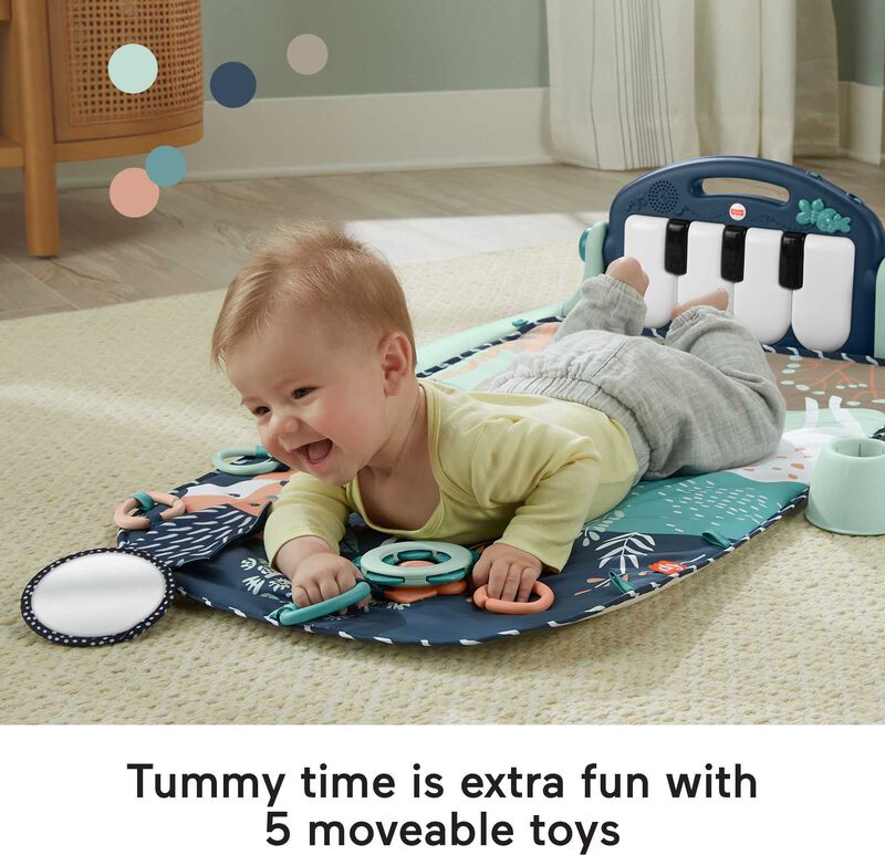 Tapete Para Beb&eacute;s Fisher-price Kick & Play, Pia... image number null