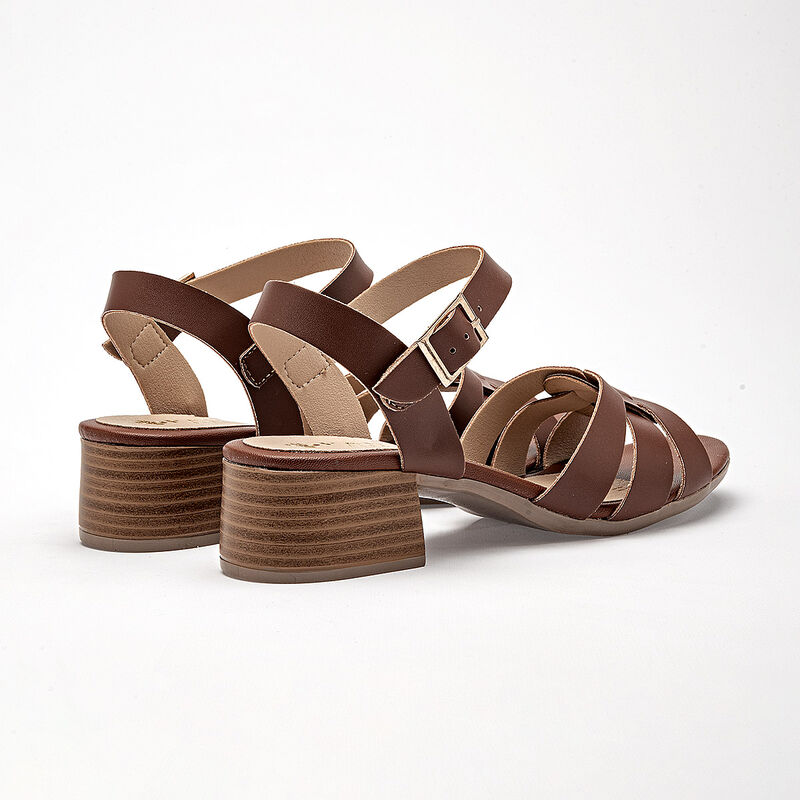 Paulie sandalia para mujer camel cod 141368-E image number null