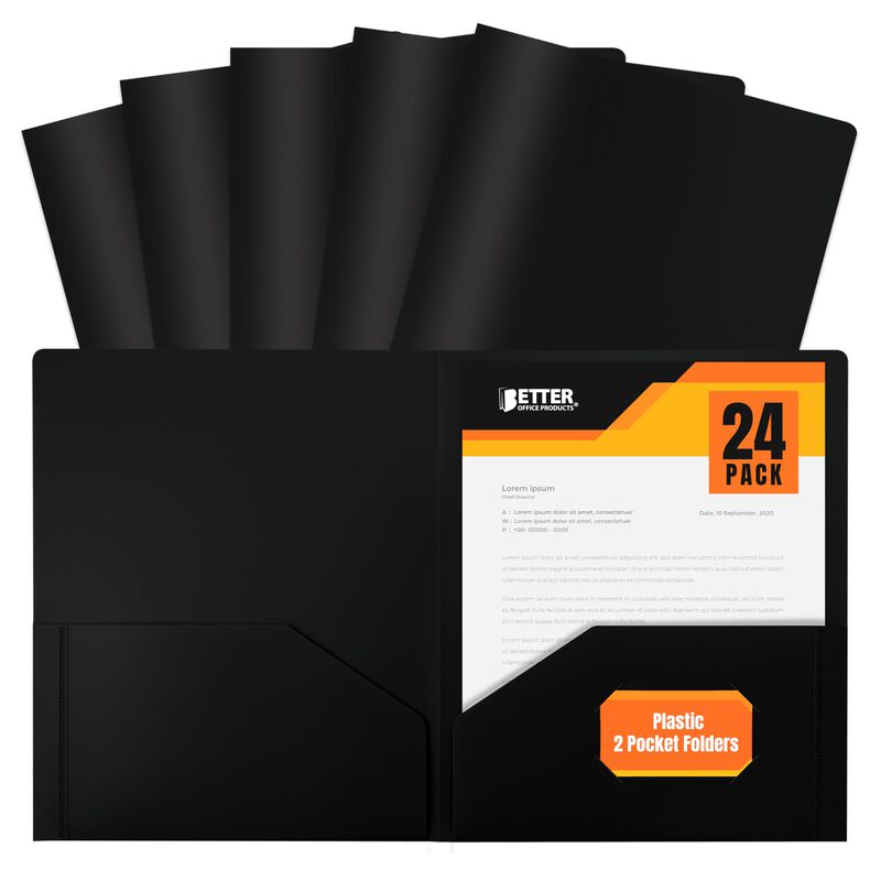 Carpeta De Archivo Better Office Products, Paqu... image number null