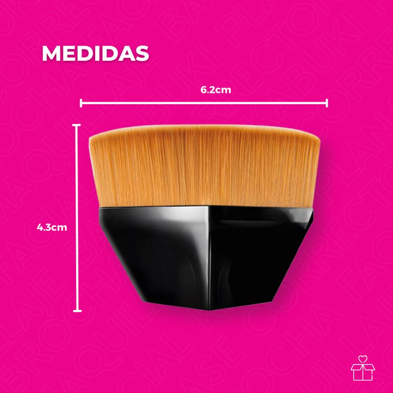 Pack de 10 Brocha Para Maquillaje De Base Broch... image number null