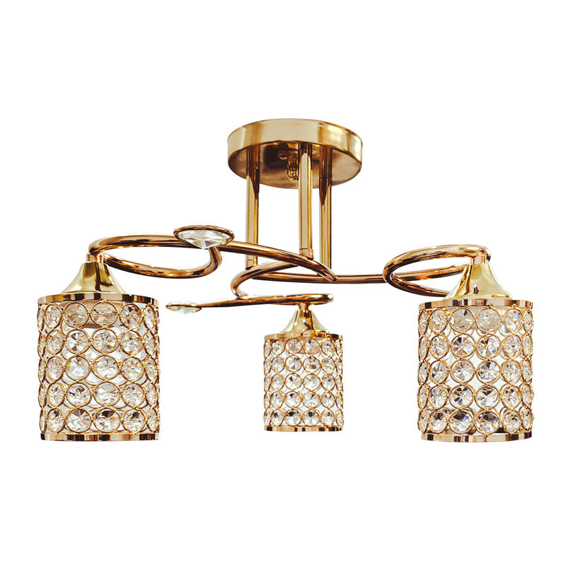 L&aacute;mpara de Techo MIL LUCES KALISH 003 DORADO - ... image number null