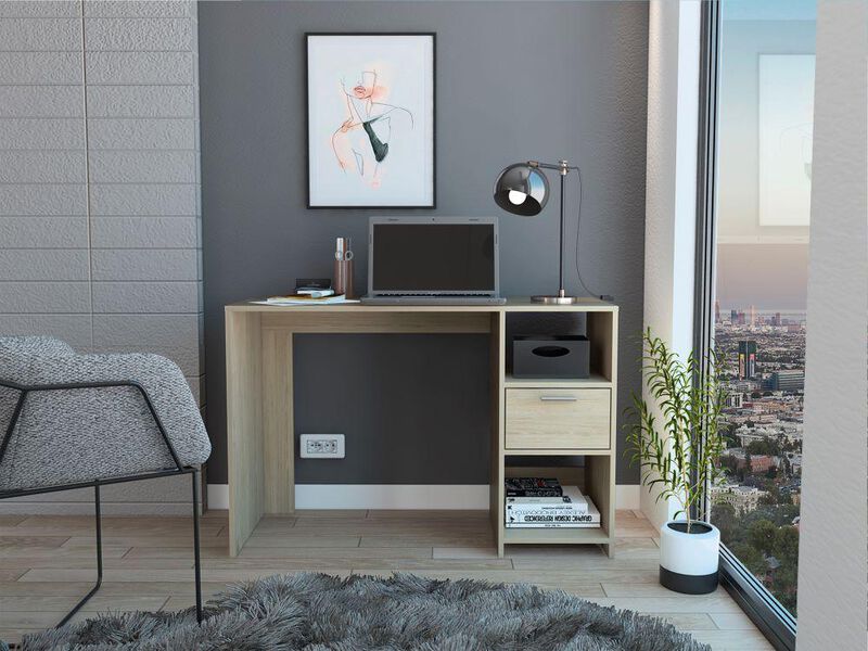 Escritorio Malasia, Beige, Con Un Caj&oacute;n Virtual... image number null