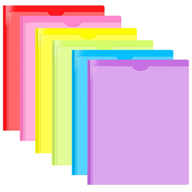 Carpeta De Archivo Jisusu Paquete De 6 Colores ... image number null