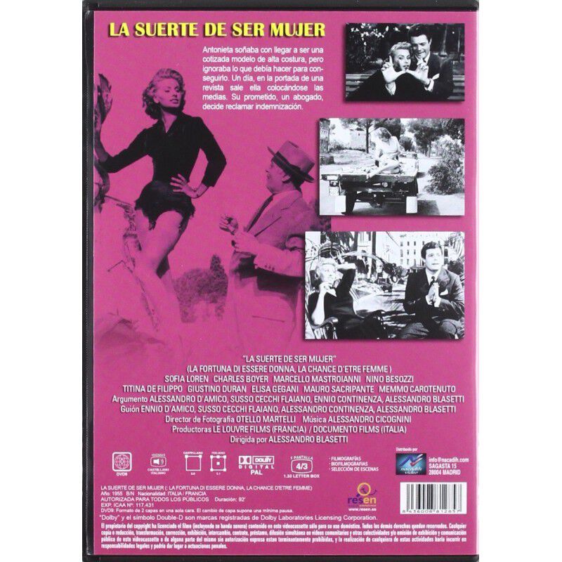 La Suerte De Ser Mujer (dvd) image number null