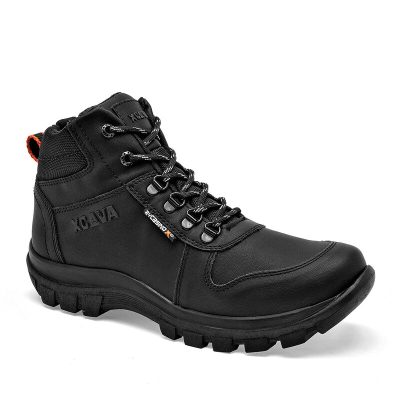Bycasino X bota industrial para hombre negro co... image number null