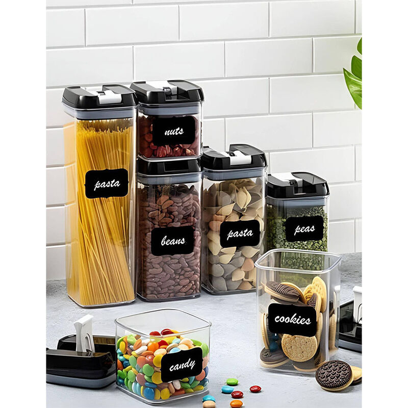 Set De 7 Contenedores Para Cocina Con Tapa Herm... image number null