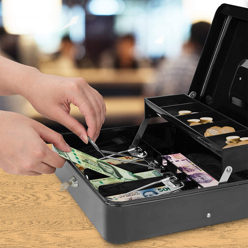 Caja de Seguridad para Dinero Efectivo Cerradur... image number null