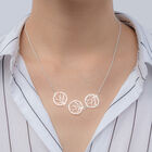 Collar corto Amapola De Plata .925