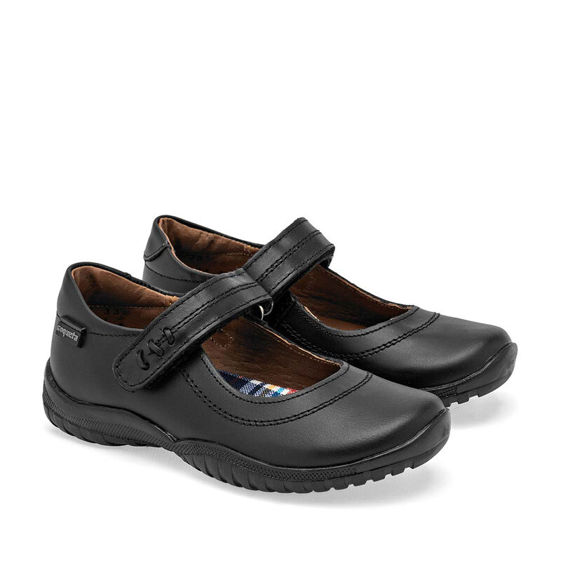 Coqueta Zapato Escolar Para Ni&ntilde;a Negro Cod 7084... image number null